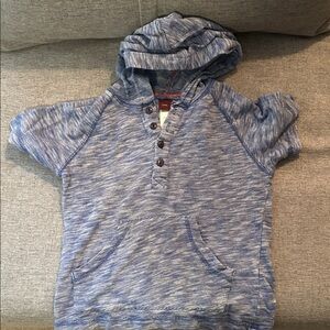 Tea Collection Heathered Blue Kids Hoodie